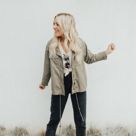 Carly Jean Los Angeles Jackets & Blazers - CJLA Bates Utility Jacket size large
